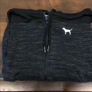 Victoria’s Secret PINK black zip up